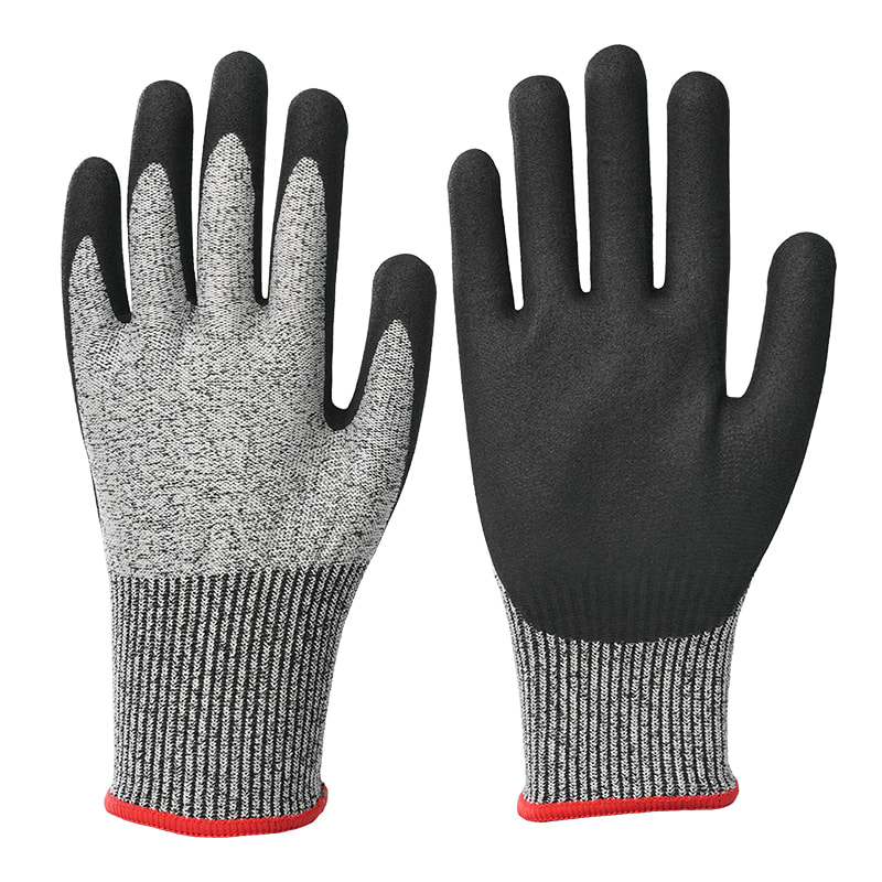 Guantes de jardinería de nitrilo calibre 13 A5